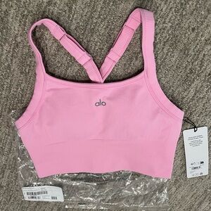 Brand new Alo top in Sweet Pink, sold out!